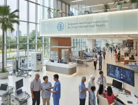 Singapore Healthcare Institutions Serving
