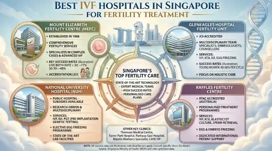 Best IVF Hospitals in Singapore for Fertility Treatment