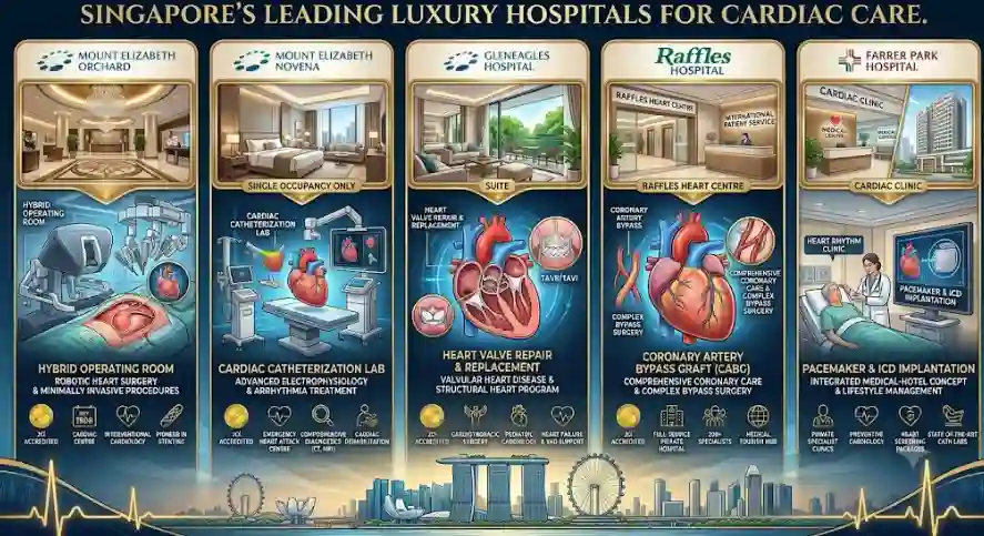 Best Luxury Hospitals in Singapore for Cardiac Care