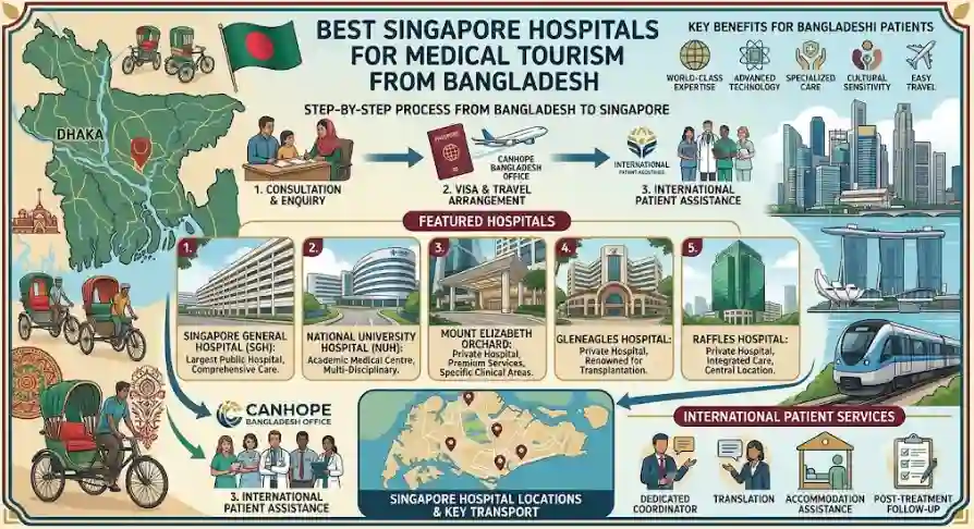 Best Singapore Hospitals for Medical Tourism from Bangladesh