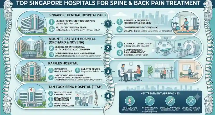 Best Singapore Hospitals for Spine and Back Pain Treatment