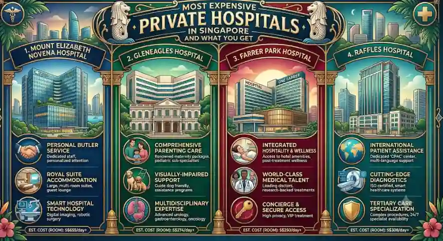 Most Expensive Private Hospitals in Singapore and What You Get