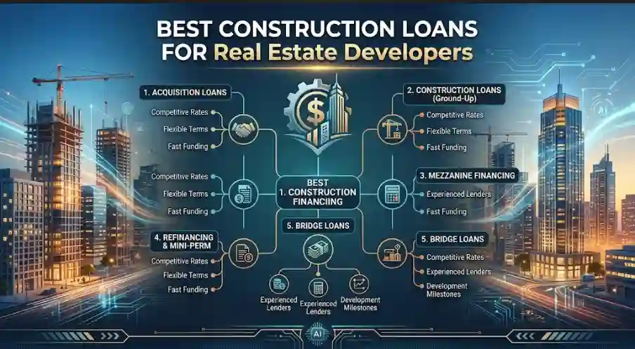 Best Construction Loans for Real Estate Developers