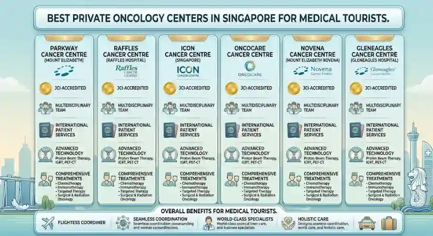 Best Private Oncology Centers in Singapore for Medical Tourists