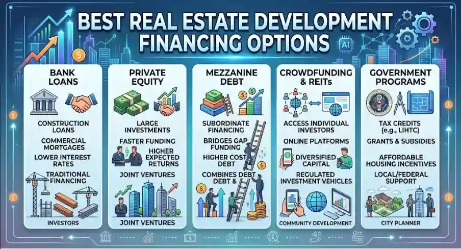 Best Real Estate Development Financing Options