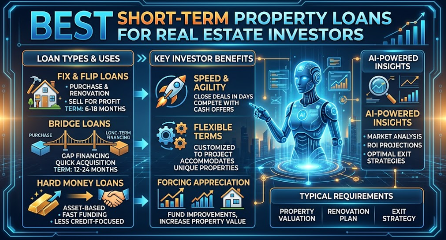 Best Short-Term Property Loans for Real Estate Investors