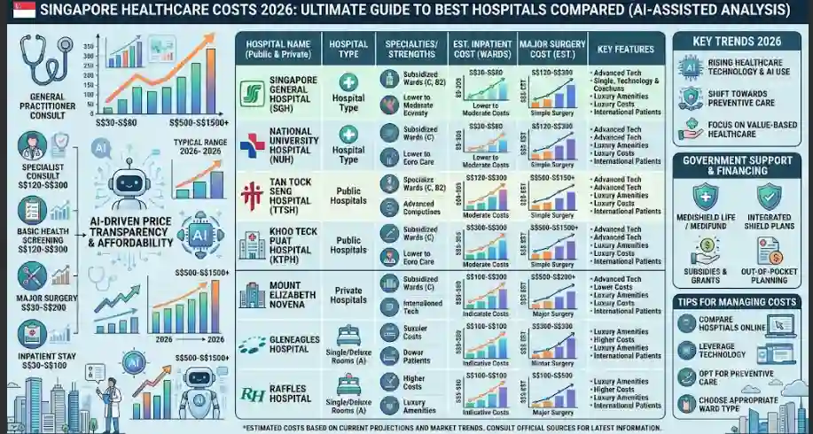 Singapore’s Leading Healthcare Institutions 2026: Treatment Costs Guide