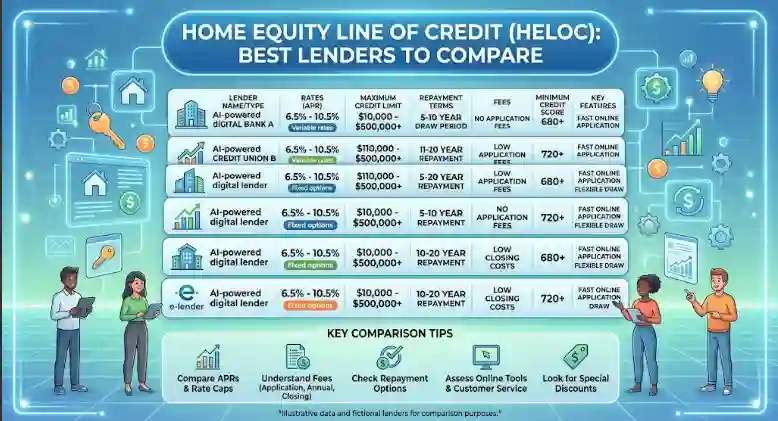 Home Equity Line of Credit: Best Lenders to Compare