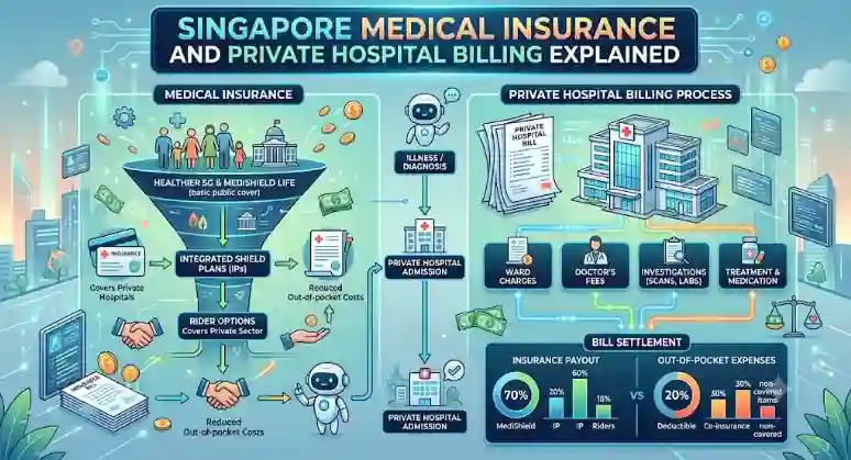 Singapore Medical Insurance and Private Hospital Billing Explained