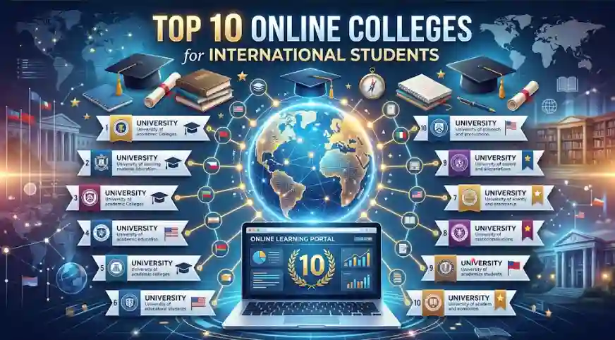 Top 10 Online Colleges for International Students