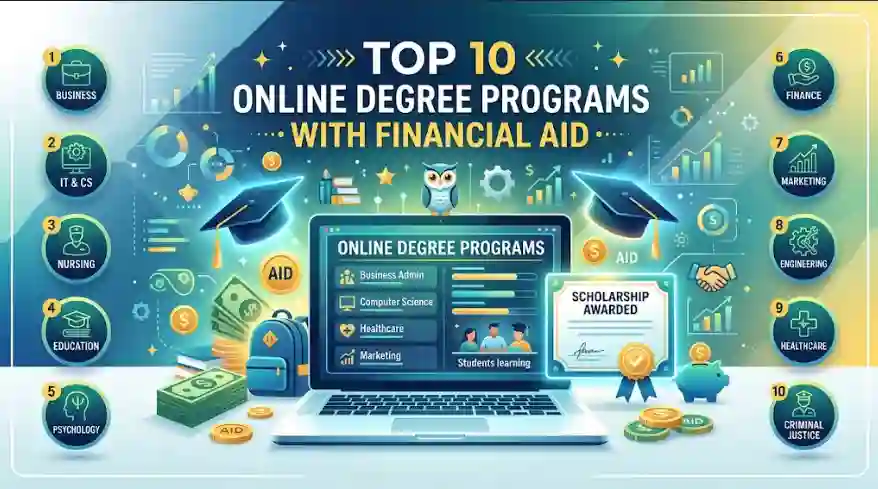 Top 10 Online Degree Programs With Financial Aid