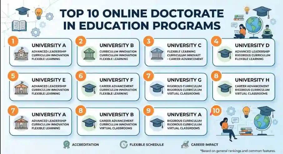Top 10 Online Doctorate in Education Programs
