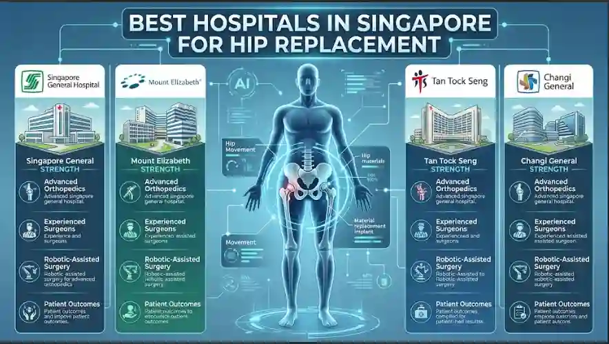 Best Hospitals in Singapore for Hip Replacement
