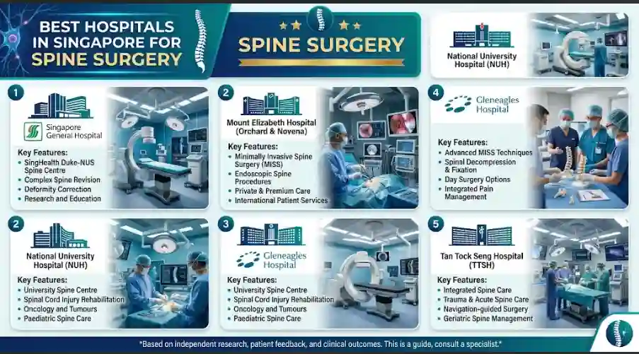 Best Hospitals in Singapore for Spine Surgery