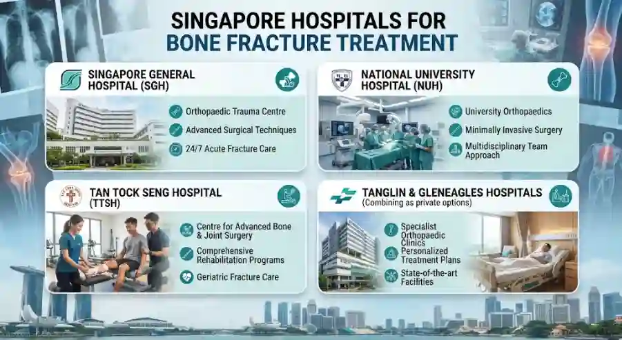 Singapore Hospitals for Bone Fracture Treatment