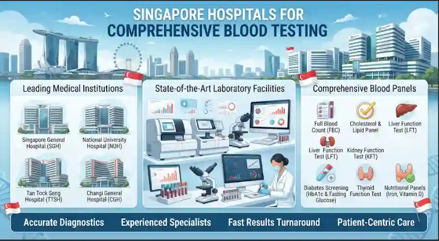 Singapore Hospitals for Comprehensive Blood Testing