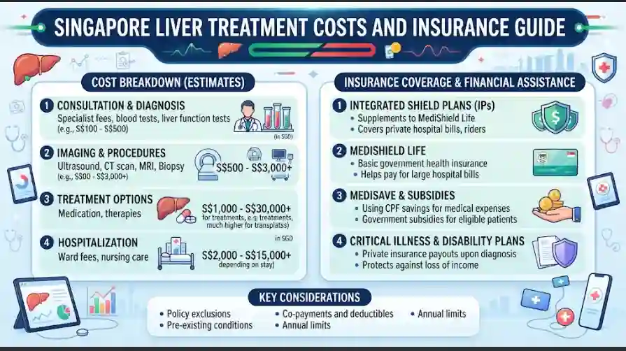 Singapore Liver Treatment Costs and Insurance Guide